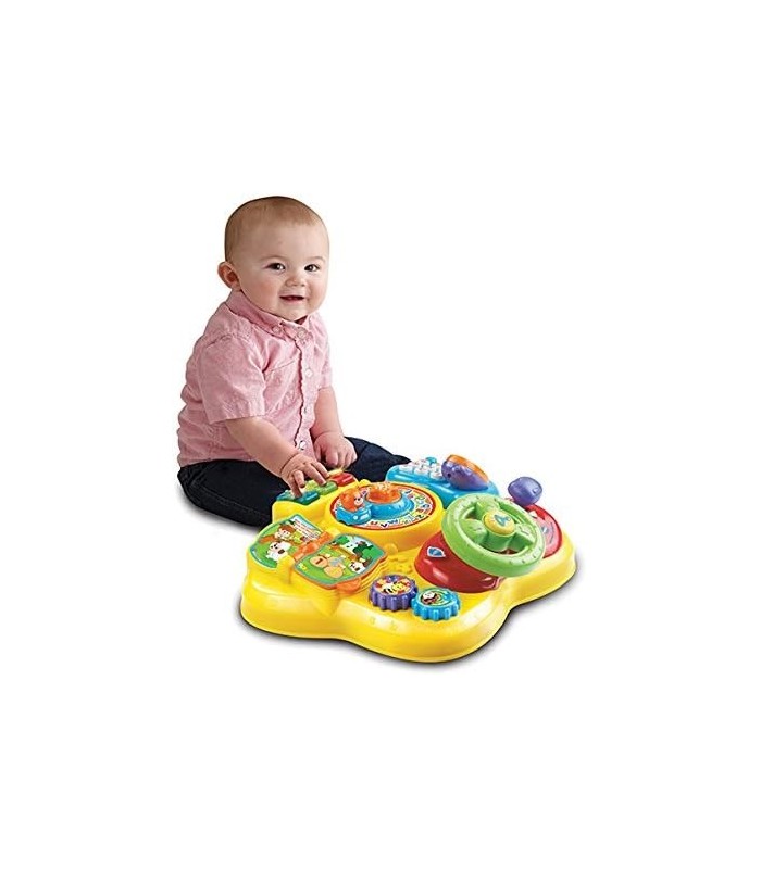 VTech Magic Star Learning Table (embalagem livre de frustração), amarelo