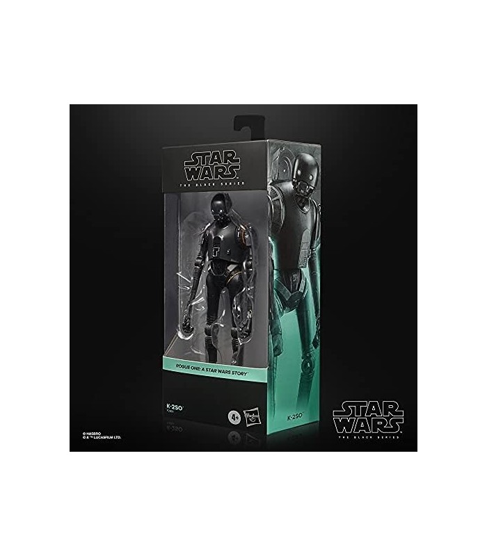 Star Wars The Black Series K-2SO 6-Inch-Scale Rogue One: A Star Wars Story Collectible Droid Action Toys for Kids Ages 4 and Up