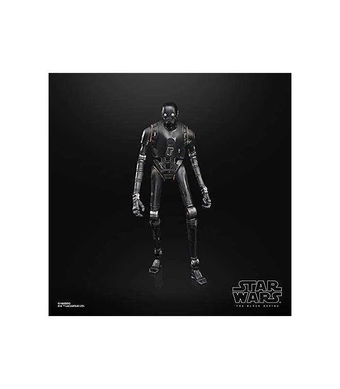 Star Wars The Black Series K-2SO 6-Inch-Scale Rogue One: A Star Wars Story Collectible Droid Action Toys for Kids Ages 4 and Up