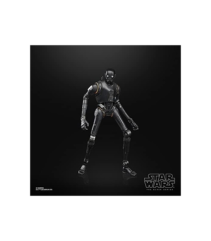 Star Wars The Black Series K-2SO 6-Inch-Scale Rogue One: A Star Wars Story Collectible Droid Action Toys for Kids Ages 4 and Up