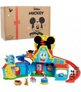 Disney Junior Mickey Mouse Funny the Funhouse 13 Piece and Sounds Playset, Inclui Mickey Mouse, Donald Duck e Bonus Pluto Amazon