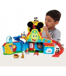Disney Junior Mickey Mouse Funny the Funhouse 13 Piece and Sounds Playset, Inclui Mickey Mouse, Donald Duck e Bonus Pluto Amazon