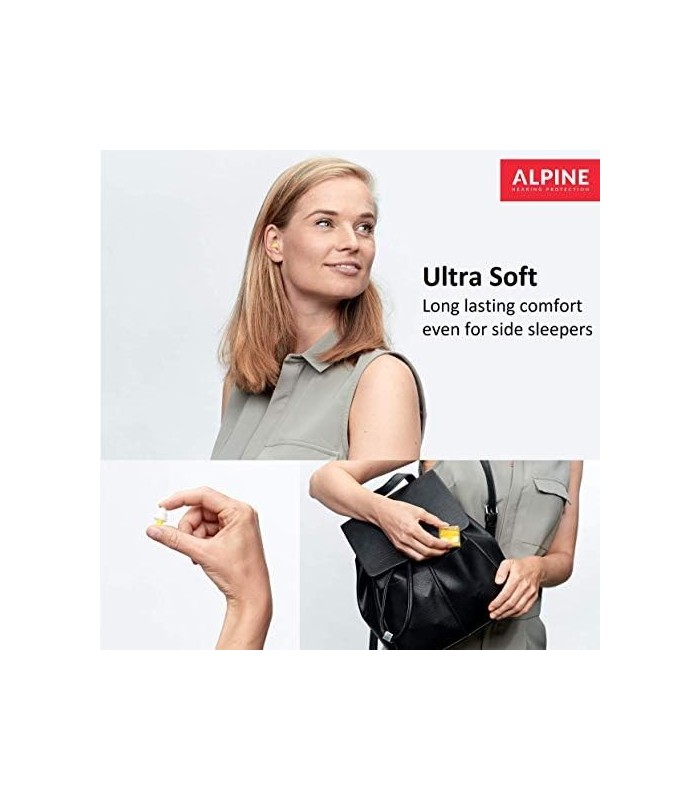 Alpine FlyFit - Tampões de ouvido para aliviar a pressão e prevenir dores de ouvido durante o vôo - Essenciais para viagens de a