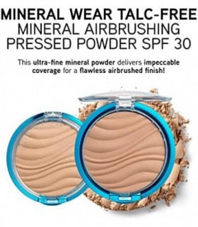 Médicos Fórmula Mineral Desgaste Talc-Free Mineral Airbrushing Pó Compacto SPF 30 Cremoso Natural | Dermatologista testado, clin