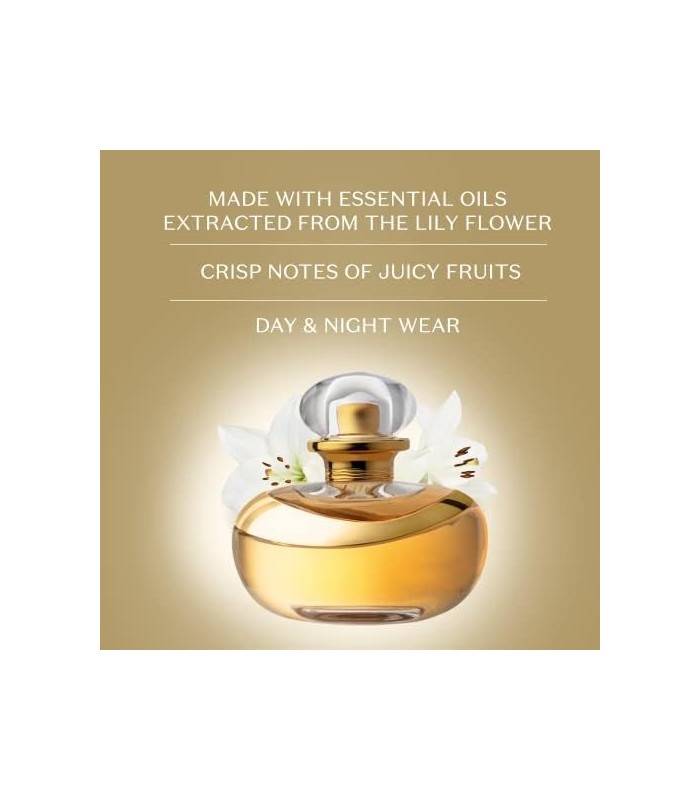 O Boticário Lily Eau de Parfum, Perfume de Fragrância de Longa Duração para Mulheres, 2,5 onças