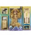 Rainbow Vision Rainbow Rainbow Divas- Meline Luxe (Gold Yellow) Posable Fashion Doll with 2 Outfits to Mix & Match + Vanity Play
