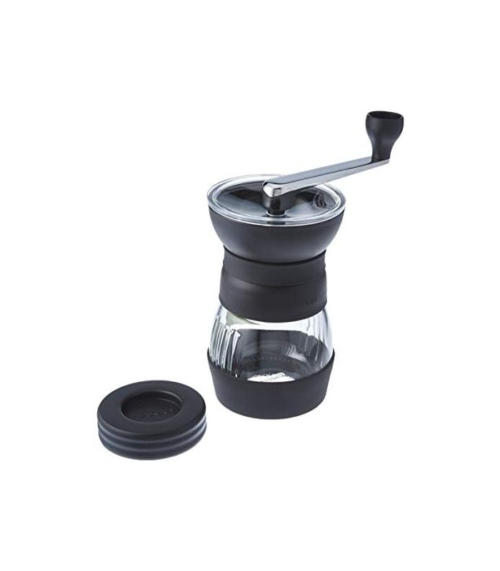 Moedor de café manual de cerâmica Hario Skerton Pro, preto
