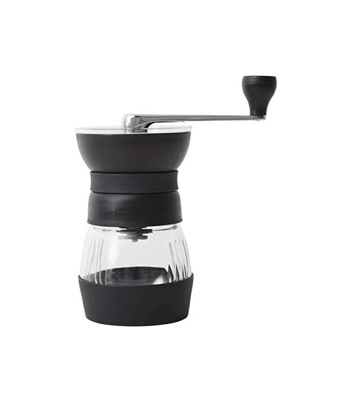 Moedor de café manual de cerâmica Hario Skerton Pro, preto