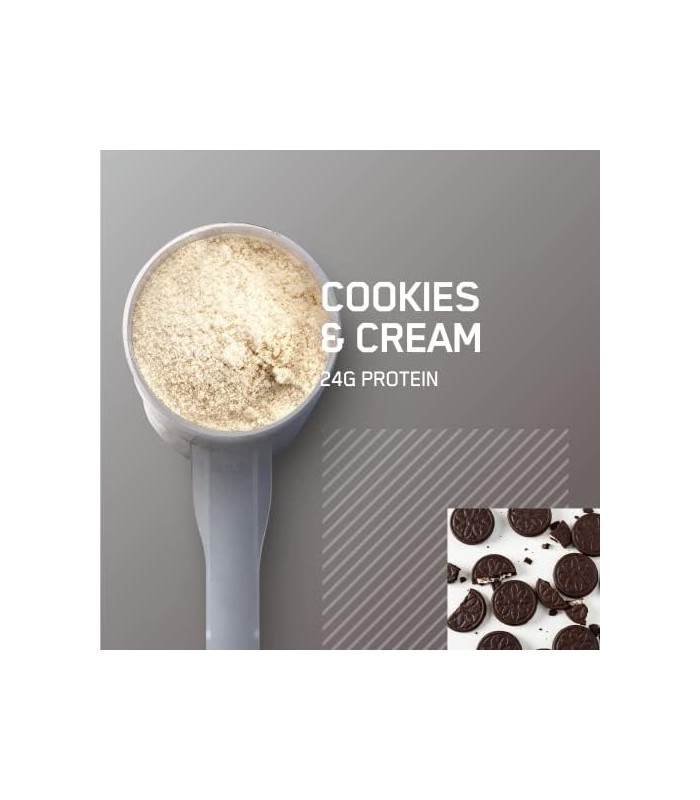 Optimum Nutrition Gold Standard 100% Micellar Casein Protein Powder, lento ajuda a mantê-lo satisfeito, recuperação muscular, bi