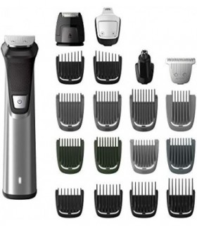 Aparador All-in-One Philips Norelco Série 7000, kit de cuidados masculinos de 23 peças, aparador para barba, cabeça, corpo e ros
