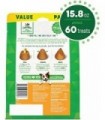 GREENIES PILL POCKETS Capsule Size Natural Dog Treats Sabor Frango, 15,8 onças. Pacote de valor (60 guloseimas)