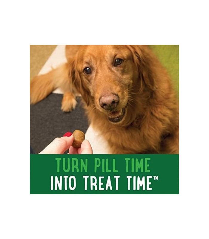 GREENIES PILL POCKETS Capsule Size Natural Dog Treats Sabor Frango, 15,8 onças. Pacote de valor (60 guloseimas)