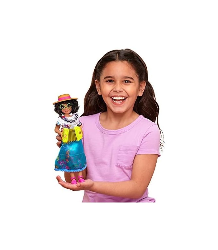 Boneca Disney Encanto Mirabel Canta e Toca, Canta Música e Toca Acordeão