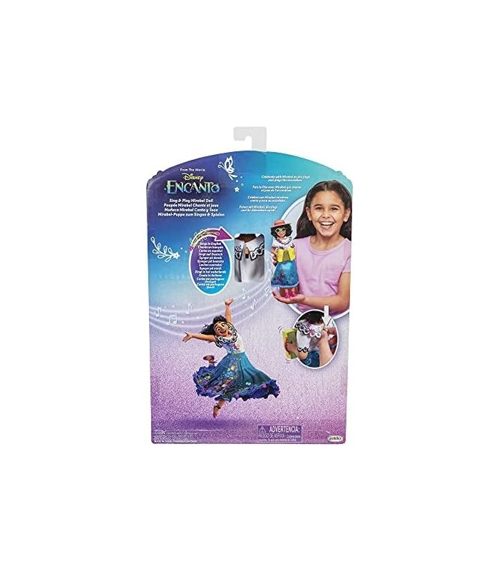 Boneca Disney Encanto Mirabel Canta e Toca, Canta Música e Toca Acordeão