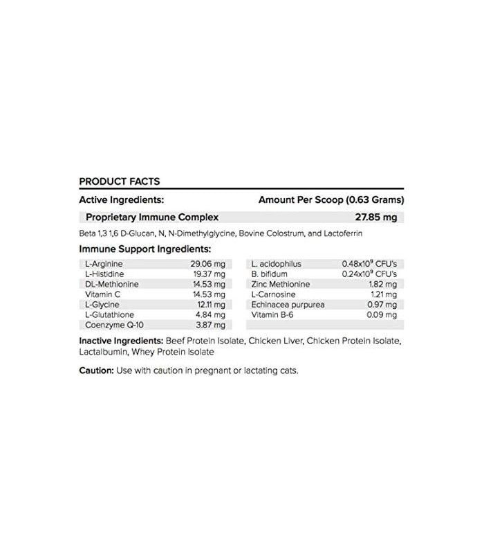 Dr. Suporte Imunológico Felino de Bill | Suplemento para animais de estimação | Suporte imunológico para gatos | Colostro para g