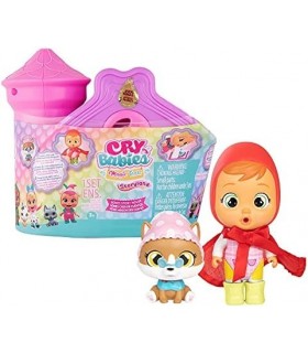 Cry Babies Magic Tears Storyland - Story House Series | 10 Acessórios Surpresa, Boneca Surpresa | Crianças de 3 anos ou mais