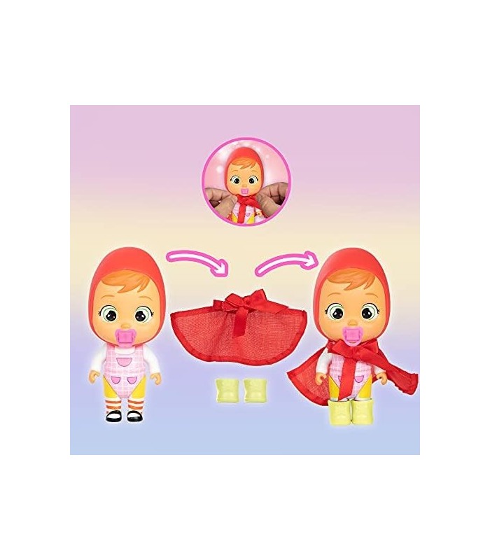 Cry Babies Magic Tears Storyland - Story House Series | 10 Acessórios Surpresa, Boneca Surpresa | Crianças de 3 anos ou mais