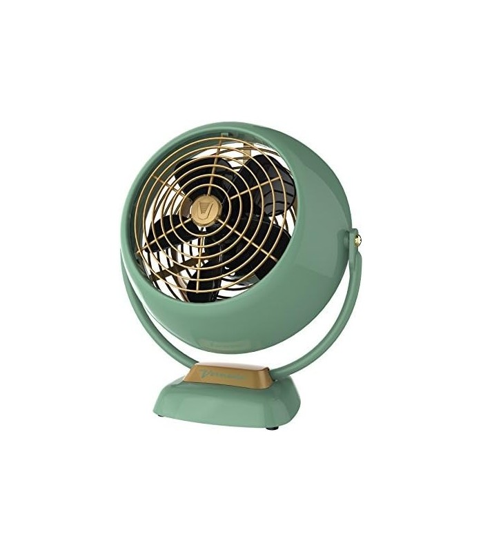 Ventilador circulador de ar vintage Vornado VFAN Jr., verde