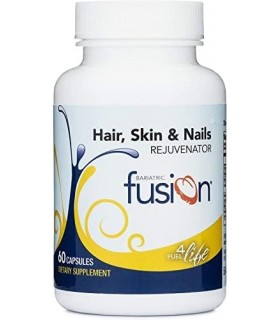 Bariatric Fusion ONE Por Dia Bariatric Hair, Skin & Nails REJUVENATOR | para pacientes de cirurgia bariátrica, incluindo bypass
