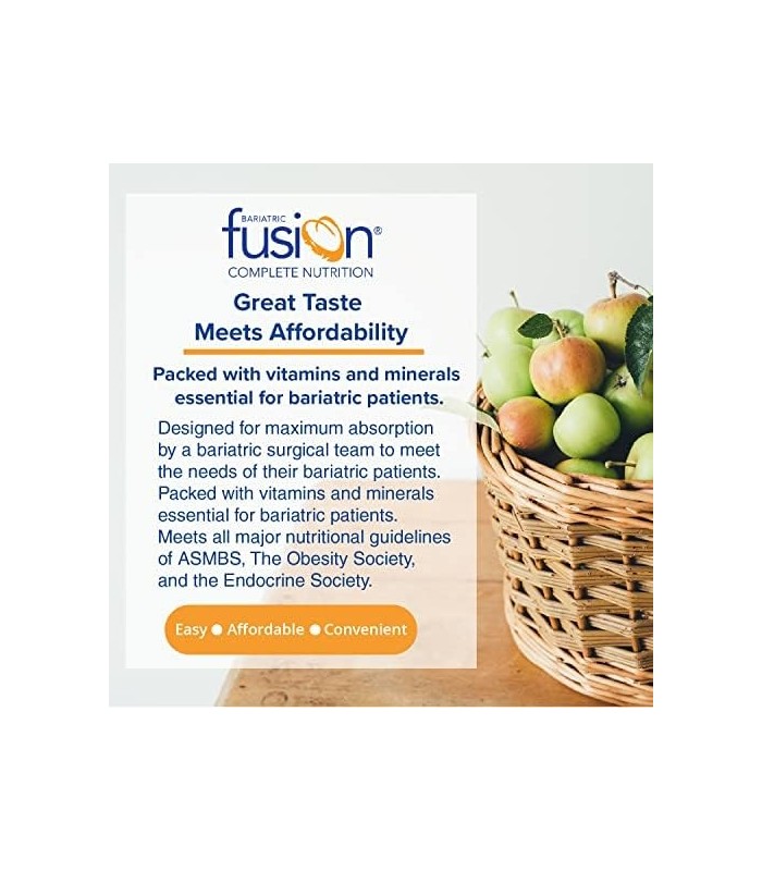 Bariatric Fusion ONE Por Dia Bariatric Hair, Skin & Nails REJUVENATOR | para pacientes de cirurgia bariátrica, incluindo bypass