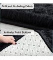 TWINNIS Super Soft Shaggy Rugs Tapetes macios, 4 x 5,9 pés, tapetes de pelúcia modernos para sala de estar, quarto de crianças,