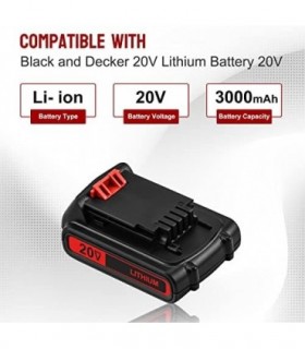Munikind 2pack 3.6v 3000mah ni-mh replacement battery compatible