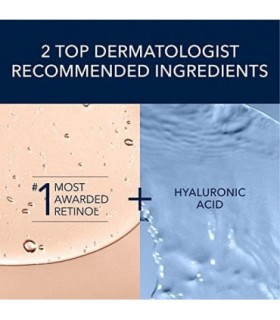 RoC Retinol Correxion Max Hydration Anti-Aging Hidratante Facial Diário com Ácido Hialurônico, Sem Fragrância, Cuidados com a Pe